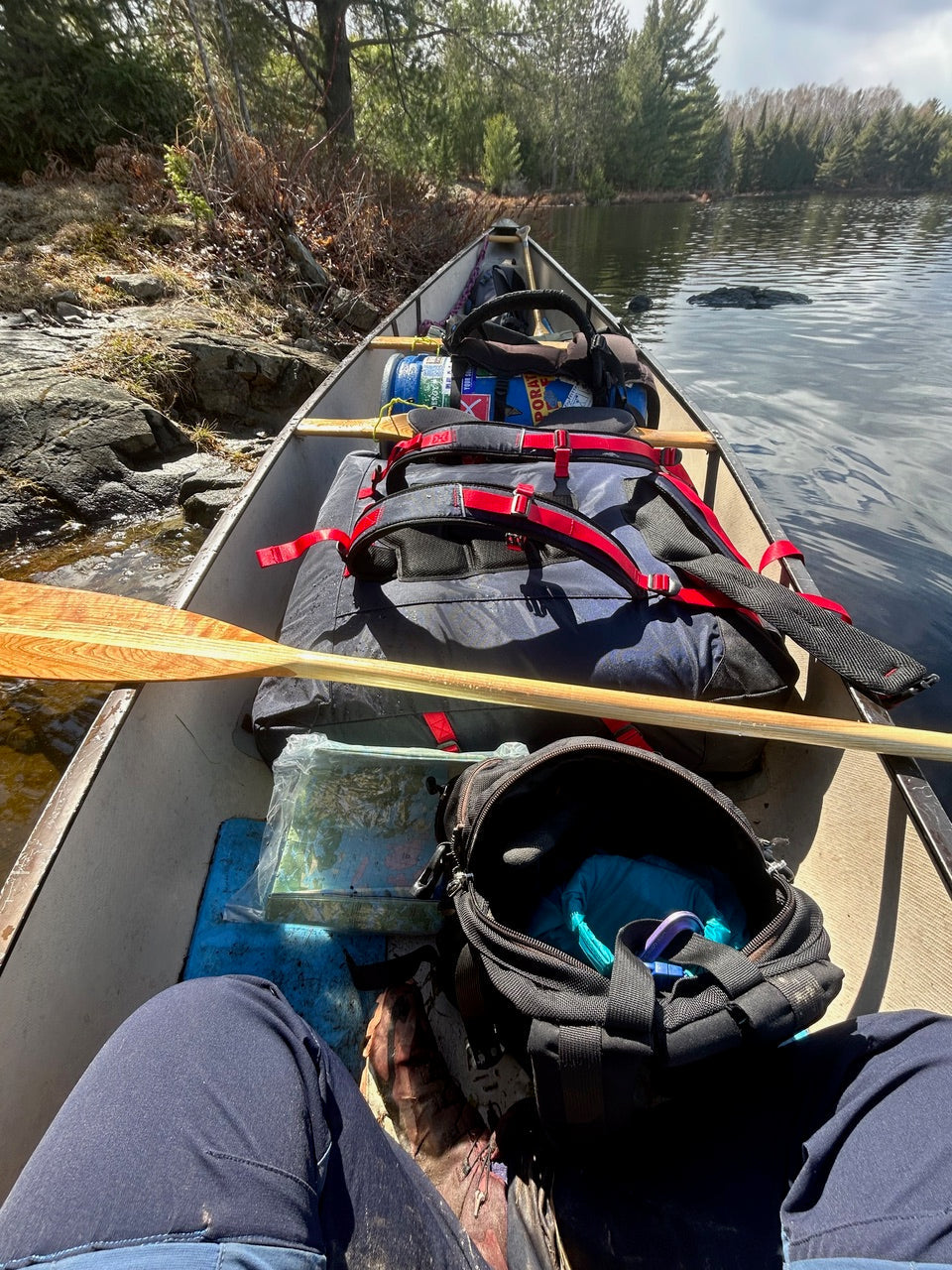 Backcountry canoe trip in Algonquin Park
