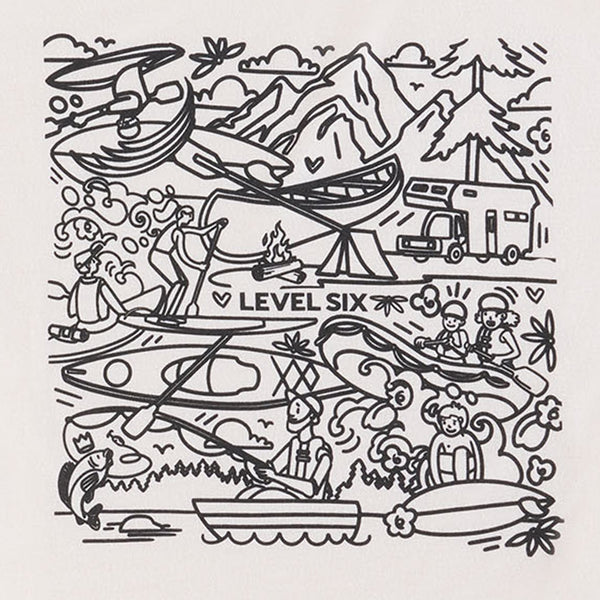 Level Six Graffiti Tee