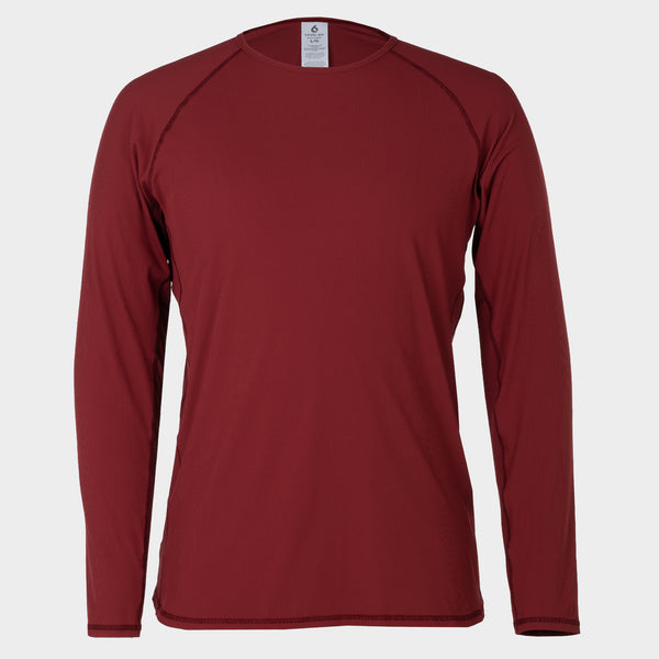 Coastal Long Sleeve Sun Shirt — Red Pear