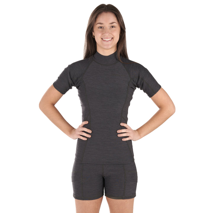 Sombrio Short Sleeve Neoprene Top