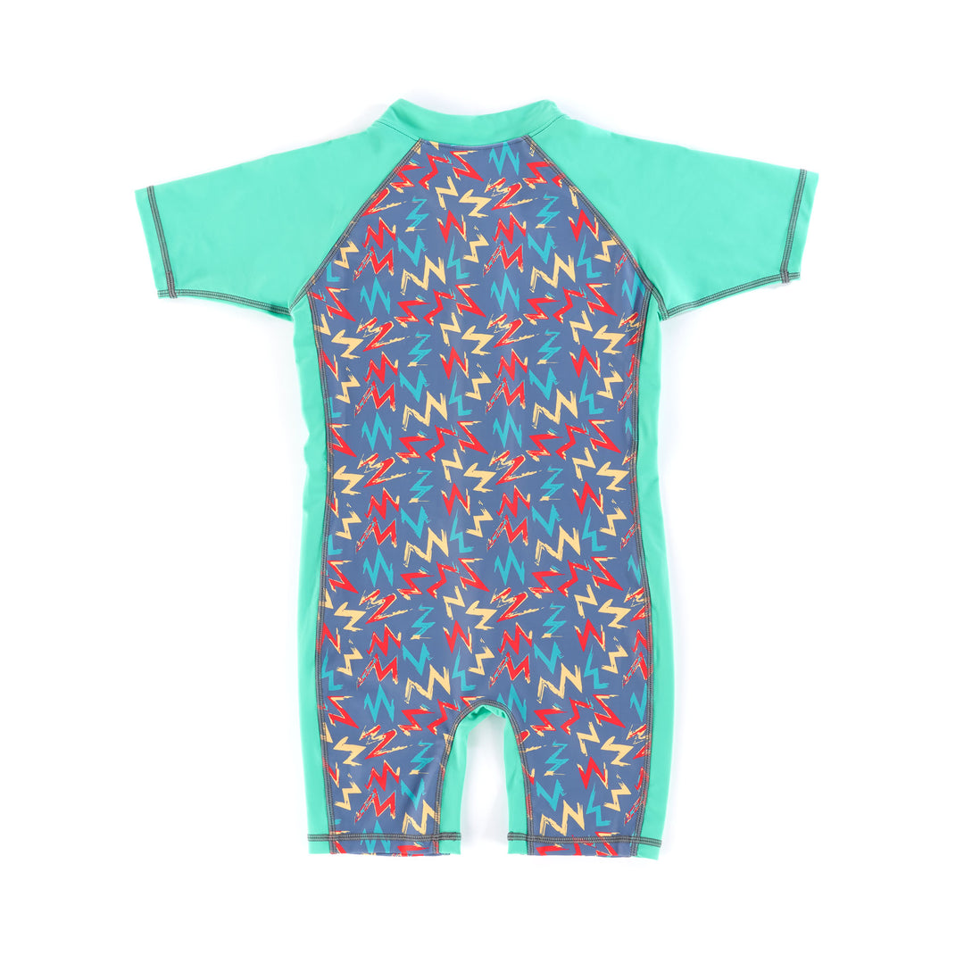 Apollo - Kid's Sunsuit Zig Zag